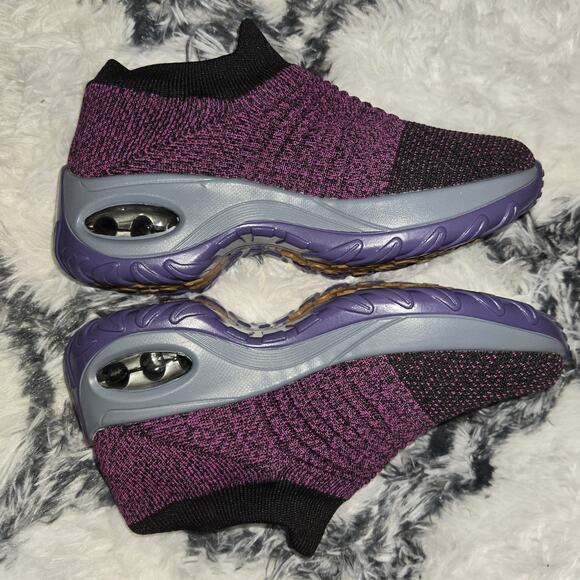 Women's Mishansha Slip-On Air Cushion Breathable Light Weight Mesh Sneakers - Picture 4 of 7